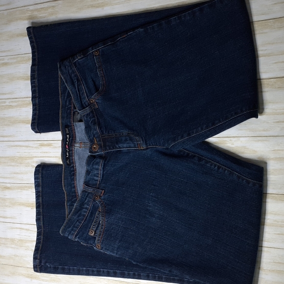DKNY Jeans Times Square Flare Blue Jeans Size 11 Petite - Picture 3 of 16